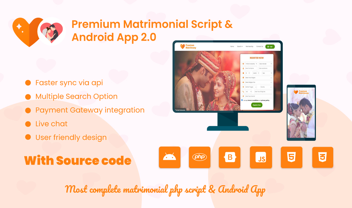 Matrimonial Script | Responsive Matrimonial Script