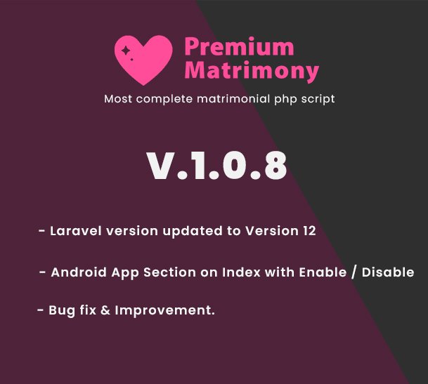 Php matrimonial script latest update - Premium 3